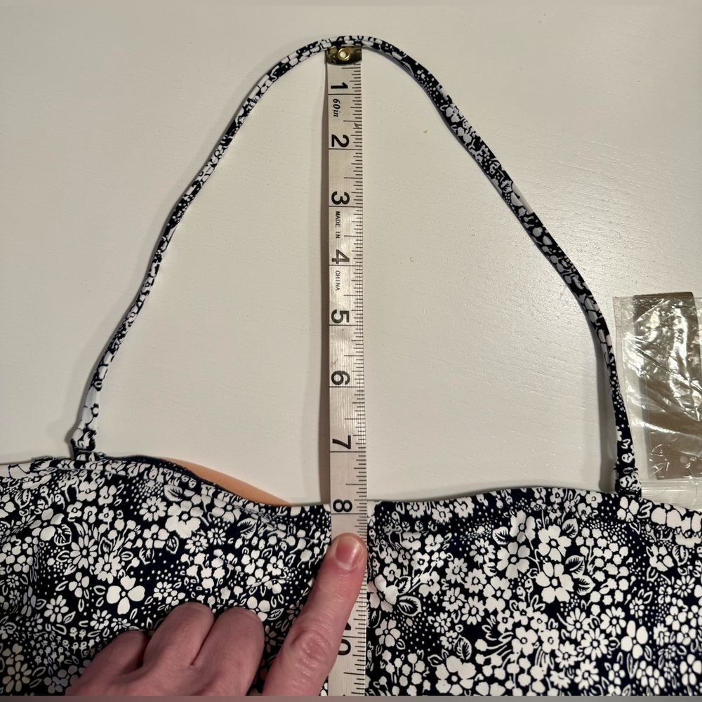 J. Crew Black and White Floral Bikini - Picture 7 of 13